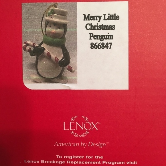 Lenox Penguin Figurine - Picture 1 of 2